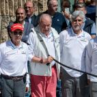 El rey Juan Carlos, de regatas en Sanxenxo tras su regreso a Espa&ntilde;a
