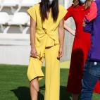 Villacís en un acto en el Estadio Vallehermoso.