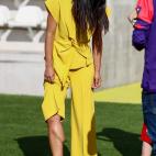 Villacís en un acto en el Estadio Vallehermoso.