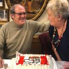 Celebrando la navidad con militantes de Chinchón