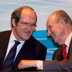 Departiendo con el emérito, cuando aún no lo era, en 2011