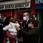 Con los niños, en Rivas