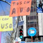 Manifestaci&oacute;n en G&eacute;nova en favor de Ayuso y contra Casado y Egea