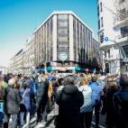 Manifestaci&oacute;n en G&eacute;nova en favor de Ayuso y contra Casado y Egea