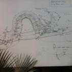 En la Galería de las Máquinas, que discurre paralela a la nave principal del antiguo astillero, se expone el proceso de creación de La Machine, desde bocetos a prototipos o proyectos abandonados.