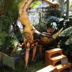 La galería está construida como un invernadero donde hace mucho calor. Los modelos expuestos en la galería no se pueden tocar. Entre los reconocibles, hay criaturas que, sencillamente, no existen, criaturas de ciencia ficción.