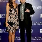 MADRID, SPAIN - OCTOBER 23: Sara Carbonero (L) and Jordi Evole attend 'Antenas de Oro' Awards at El Gran Casino de Aranjuez on October 23, 2010 in Madrid, Spain. (Photo by Juan Naharro Gimenez/WireImage)