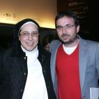 BARCELONA, SPAIN - DECEMBER 13: Jordi Evole (R) attends a charity concert organised by Rosa Oriol Foundation at Kursaal Theatre on December 13, 2011 in Barcelona, Spain. (Photo by Europa Press/Europa Press via Getty Images)