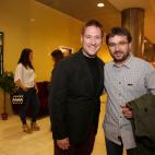BARCELONA, SPAIN - JUNE 13: (L-R) Carlos Latre and Jordi Evole attend the premiere of 'Somos Gente Honrada' on June 13, 2013 in Barcelona, Spain. (Photo by Miquel Benitez/Getty Images)