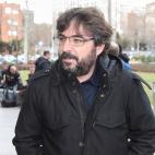 BARCELONA, SPAIN - FEBRUARY 27: Jordi Evole attends Emilio Sanchez Benito's funeral at Tanatori de les Corts on February 27, 2016 in Barcelona, Spain. (Photo by Miquel Benitez/Getty Images)
