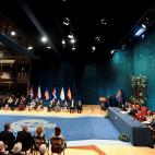 Vista general del escenario del Campoamor.