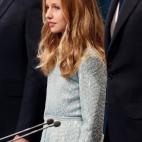 Leonor durante los Premios Princesa de Asturias