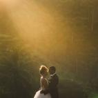 "Si existe algo así como la luz del amor, debe ser ésta. Un haz dorado lo inunda todo y envuelve a la pareja en un aura cálida. La luz define sus formas, pero rápidamente se convierte en un suave manto que encaja perfectamente con su pose y ...