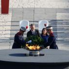 Los reyes presiden el acto por las v&iacute;ctimas del coronavirus.