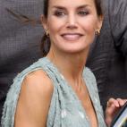 Hasta en tres ocasiones hemos visto a Letizia con el pelo recogido en los &uacute;ltimos diez d&iacute;as.