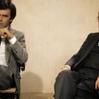 Con el alcalde de Madrid Enrique Tierno-Galván.