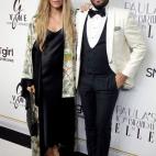 La actriz Carola Baleztena y Emiliano Su&aacute;rez durante la Fiesta de 40 cumplea&ntilde;os de Paula Echevarr&iacute;a organizada por Elle.