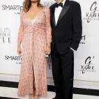 Los actores Luc&iacute;a Jim&eacute;nez y Benito Sagredo durante la Fiesta de 40 cumplea&ntilde;os de Paula Echevarr&iacute;a organizada por Elle.