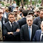 Visita a Irpin para ver los cr&iacute;menes de guerra.