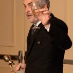 El realizador mexicano Alfonso Cuarón, premio a la mejor dirección por Gravity.