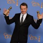 Bryan Cranston, protagonista de la serie Breaking Bad y ganador al premio al mejor actor en serie dramática.