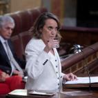 Cuca Gamarra, haciendo de Feij&oacute;o, inaugura el turno de tarde: inicia con un minuto de silencio por Miguel &Aacute;ngel Blanco y utiliza otros 29 para su intervenci&oacute;n.