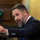 Abascal toma la palabra y no hace falta decir c&oacute;mo ha sido su tono cuando mencionaba temas como: ETA, el Valle de los Ca&iacute;dos o migraci&oacute;n.
