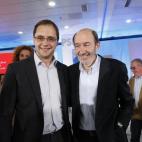 Con Alfredo Pérez Rubalcaba.