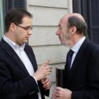 Otra imagen con Alfredo Pérez Rubalcaba.