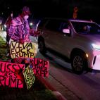 Durante la protesta se han visto numerosas opiniones plasmadas en cartelería.