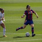 Primer Real Madrid-Barcelona de la historia del fútbol femenino.