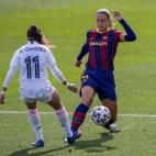 Primer Real Madrid-Barcelona de la historia del fútbol femenino.