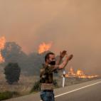 Las llamas devoran Zamora en uno de los peores incendios del siglo