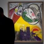 Marc Chagall aporta obras como esta, titulada "Domingo".