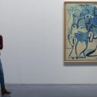 "Pareja", una obra de Pablo Ruiz Picasso que regresa a la ciudad natal del pintor.