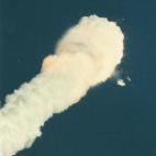 Las fotos largamente olvidadas del accidente del Challerger han sido encontradas por Michael Hindes.