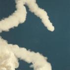 Las fotos largamente olvidadas del accidente del Challerger han sido encontradas por Michael Hindes.