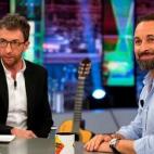 'El Hormiguero' responde al comentario m&aacute;s repetido sobre Pablo Motos y Santiago Abascal.