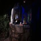 El personaje basado en The Ring es el que más asusta a los turistas orientales, según el equipo, que cuenta que son el público más inexpresivo durante el recorrido.