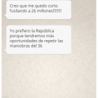 "Yo prefiero la República porque tendremos más oportunidades de repetir las maniobras del 36".