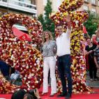 Sánchez junto a su esposa, Begoña.