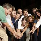 Albert Rivera y su equipo