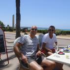 Llegada de los primeros turistas alemanes a Palma de Mallorca.