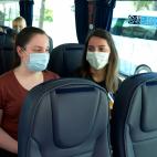 Llegada de los primeros turistas alemanes a Palma de Mallorca.