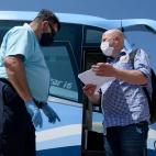 Llegada de los primeros turistas alemanes a Palma de Mallorca.