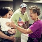 Jacob llegó a casa, en Maryland (EEUU), desde Corea en agosto de 2012. Foto de Sandra Eminger, Three Continents Photography