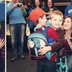 La familia Eicher adoptó a Brody, de Bulgaria, en 2012. Foto de The Archibald Project.