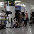 Llegada de los primeros turistas alemanes a Palma de Mallorca.