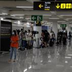 Llegada de los primeros turistas alemanes a Palma de Mallorca.