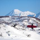 A pesar de las dificultades, los surfistas recuerdan con especial cariño las nevadas y solitarias playas.